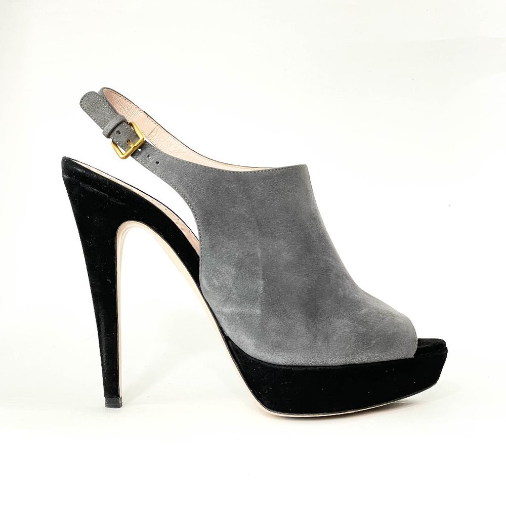 Miu Miu Platform Pumps- Size 39